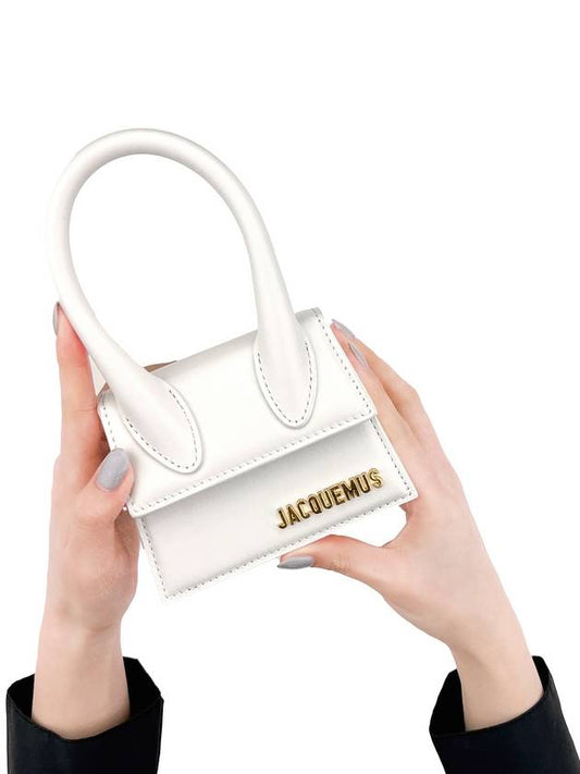 Le Chiquito Mini Tote Bag White - JACQUEMUS - BALAAN 2