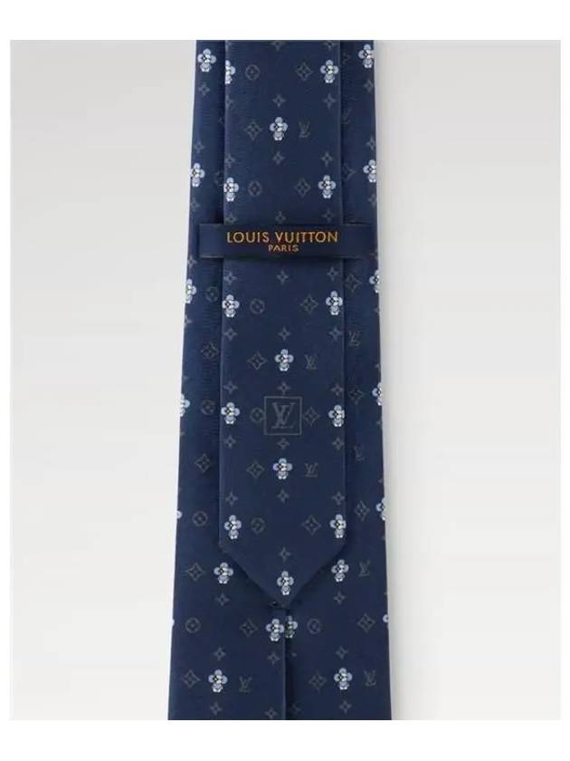 Monogram Small Vivienne Tie Navy - LOUIS VUITTON - BALAAN 4