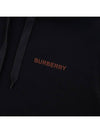 Mevli Hooded Top Black - BURBERRY - BALAAN 8