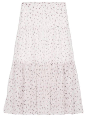 Prairie Rose A Line Skirt Ivory - MAJE - BALAAN 1