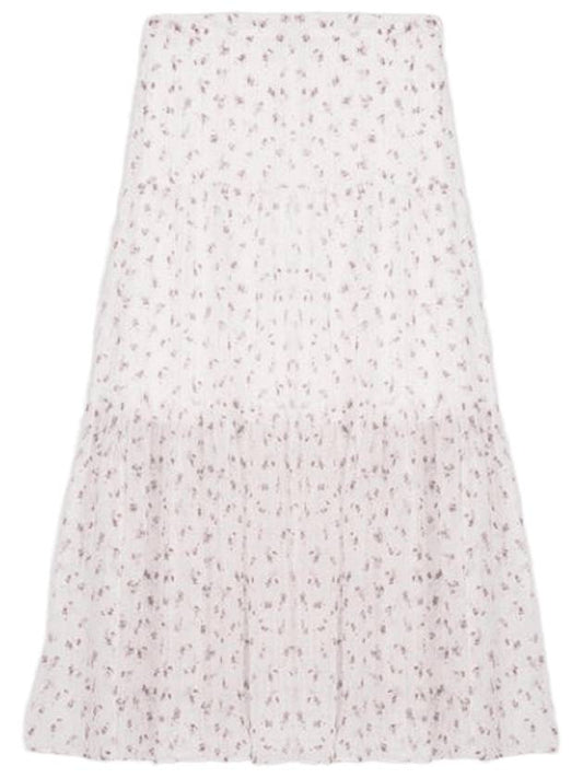 Prairie Rose A Line Skirt Ivory - MAJE - BALAAN 1