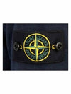 Wappen Patch Crew Neck Knit Top Navy - STONE ISLAND - BALAAN 6