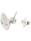 Pina Bas Relief Earrings Silver - VIVIENNE WESTWOOD - BALAAN 5