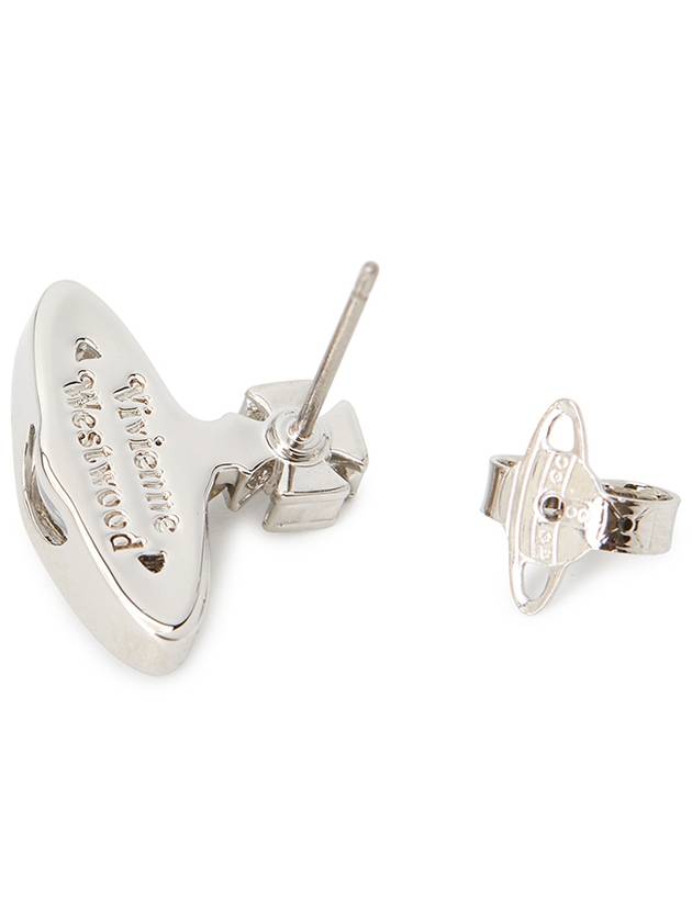 Pina Bas Relief Earrings Silver - VIVIENNE WESTWOOD - BALAAN 5