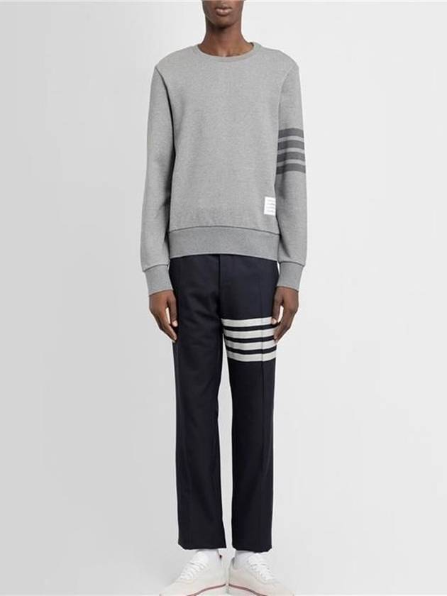 Diagonal armband crew neck sweatshirt 5 MJT248A - THOM BROWNE - BALAAN 8