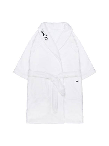 Women's Classic Heavy Terry Robe White - TRIMERE - BALAAN 1