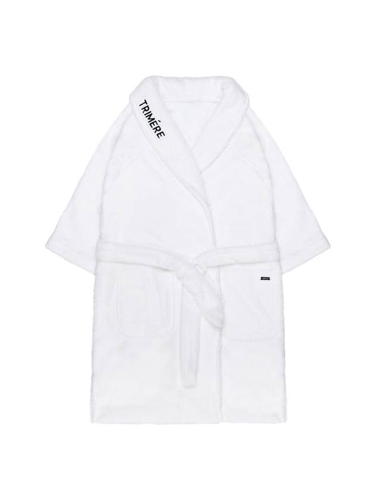 Women's Classic Heavy Terry Robe White - TRIMERE - BALAAN 1