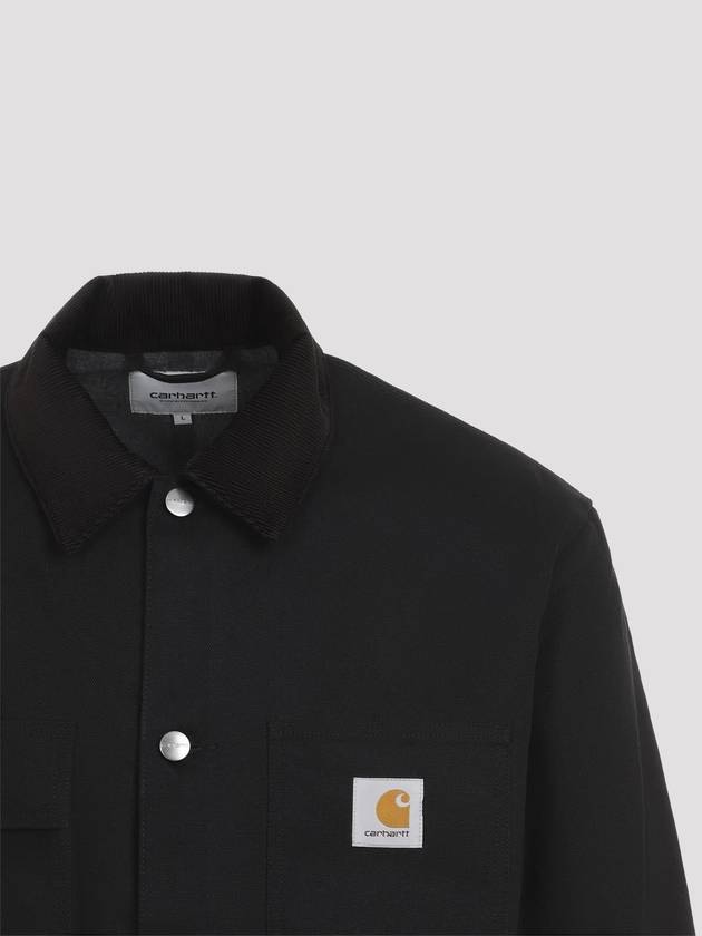 Michigan Cotton Jacket Black - CARHARTT WIP - BALAAN 4