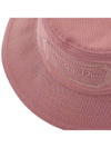 Couture Embroidered Logo Bucket Hat Pink - DIOR - BALAAN 8