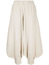 A Poc Pleated Track Pants Ivory - ISSEY MIYAKE - BALAAN 2