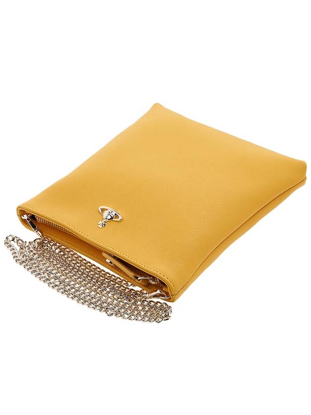 Square Chain Cross Bag Yellow - VIVIENNE WESTWOOD - BALAAN 5