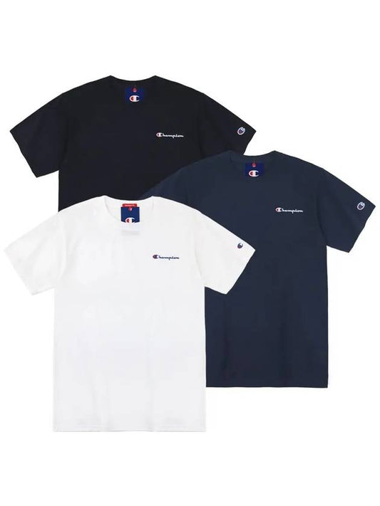 Choose 1 of 3 classic graphic small logo crew neck short sleeve tshirts - CHAMPION - BALAAN 2