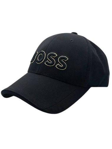 Embroidered Logo Ball Cap Black - HUGO BOSS - BALAAN 1