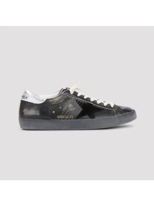 Superstar Silver Tab Low Top Sneakers Black - GOLDEN GOOSE - BALAAN 2