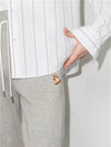 Chillax Fox Patch Classic Track Pants Grey - MAISON KITSUNE - BALAAN 5