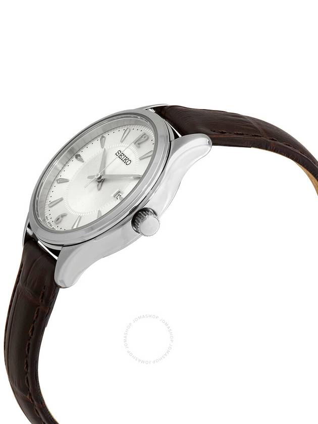 Seiko Essentials Noble Quartz Silver Dial Ladies Watch SUR427 - SEIKO - BALAAN 2