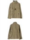 Cordura Field Wappen Cotton Jacket Beige - STONE ISLAND - BALAAN 5