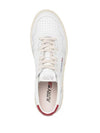 Medalist Red Tab Low Top Sneakers White - AUTRY - BALAAN 4