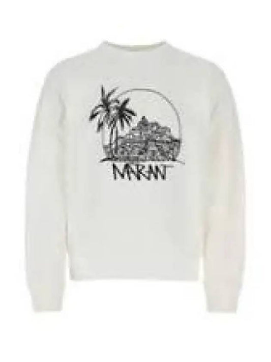 Mikoi Logo Sweatshirt White - ISABEL MARANT - BALAAN 2