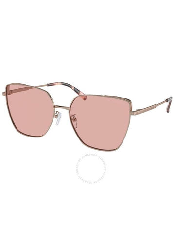 Michael Kors Fuji Pink Cat Eye Ladies Sunglasses MK1143D 1108D8 61 - MICHAEL KORS - BALAAN 1