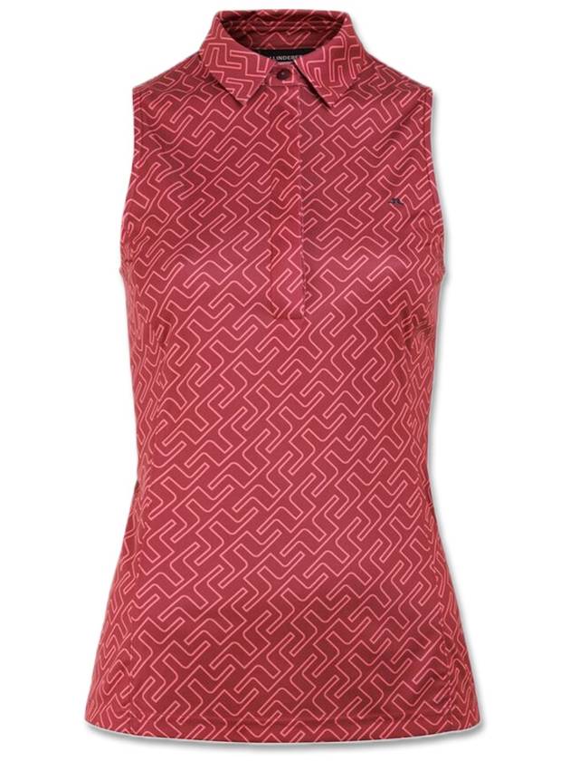 Dena Print Sleeveless Golf Top GWJT05398 - J.LINDEBERG - BALAAN 3