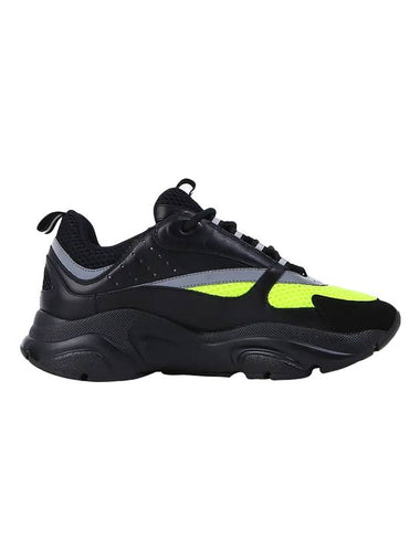 B22 Technical Mesh Low Top Sneakers Black - DIOR - BALAAN 1