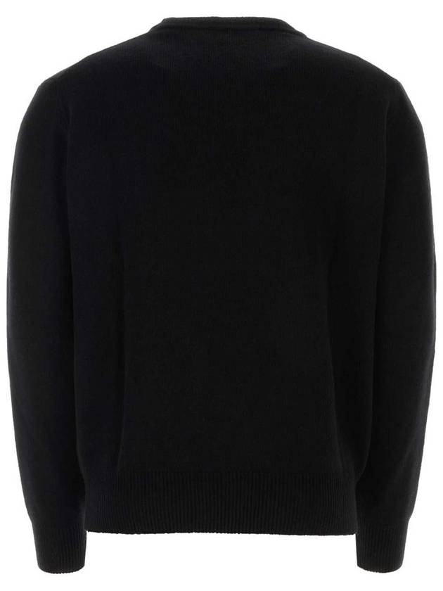 ORB Embroidered Crew Neck Knit Top Black - VIVIENNE WESTWOOD - BALAAN 3