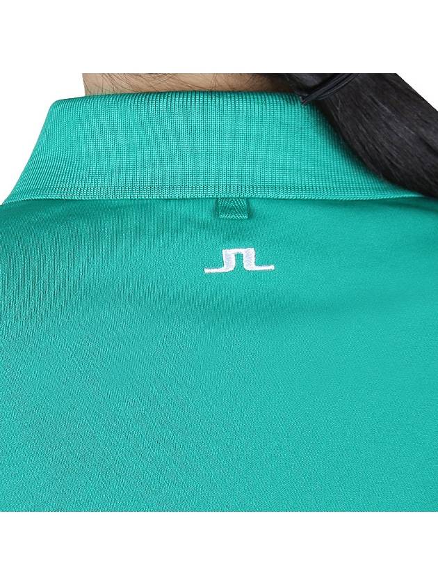 Tour Tech Short Sleeve Polo Shirt Green - J.LINDEBERG - BALAAN 10