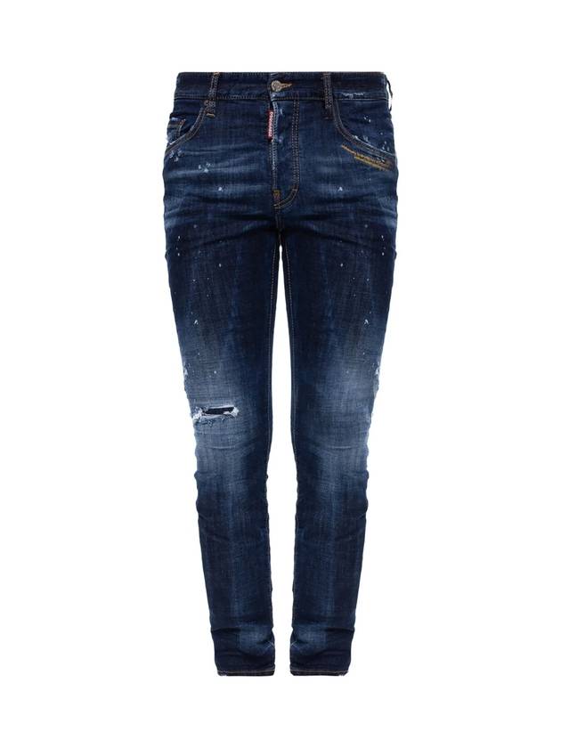 Skater 5 Pocket Jeans Blue - DSQUARED2 - BALAAN 1