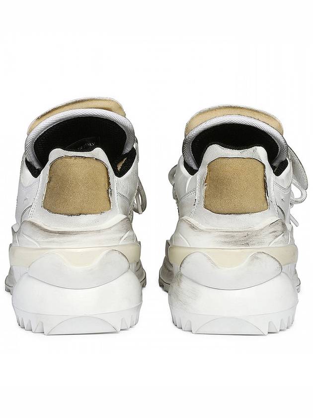 Men's Retro Fit Artijournal Low Top Sneakers White - MAISON MARGIELA - BALAAN 6