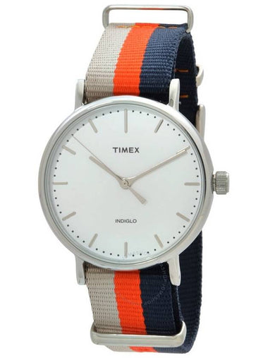 Timex Weekender Fairfield Quartz White Dial Ladies Watch TW2P98600 - TIMEX - BALAAN 1