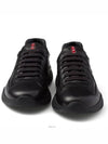 America's Cup Patent Leather Low Top Sneakers Black - PRADA - BALAAN 5