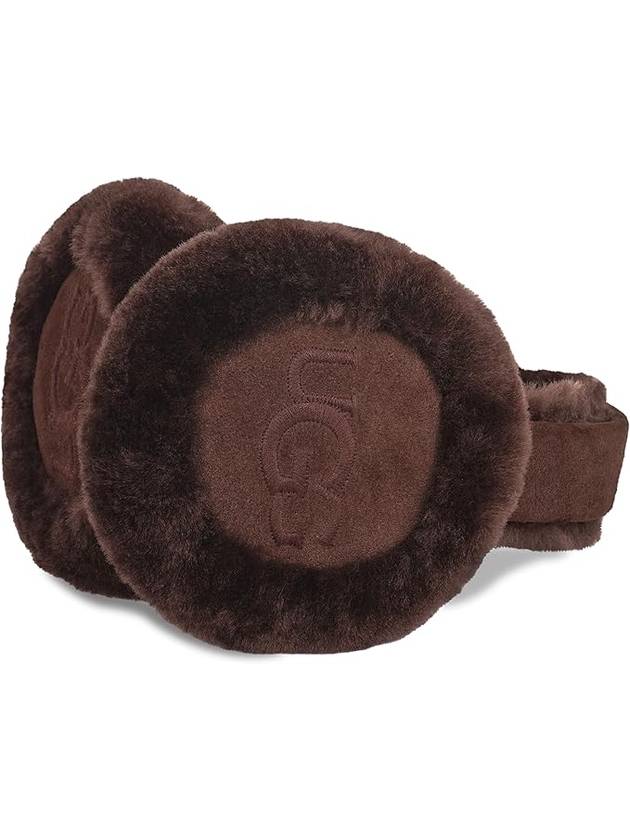 logo earmuff earmuffs dark brown 20955 for women - UGG - BALAAN 3