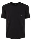 Logo Short Sleeve T-Shirt Black - CP COMPANY - BALAAN 2