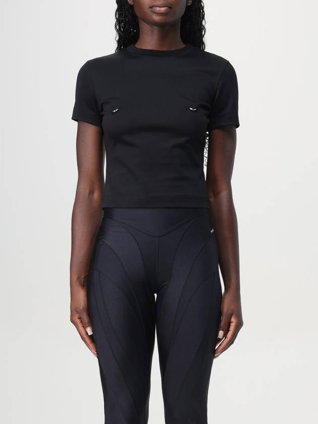 Top con piercing Mugler in cotone - MUGLER - BALAAN 1