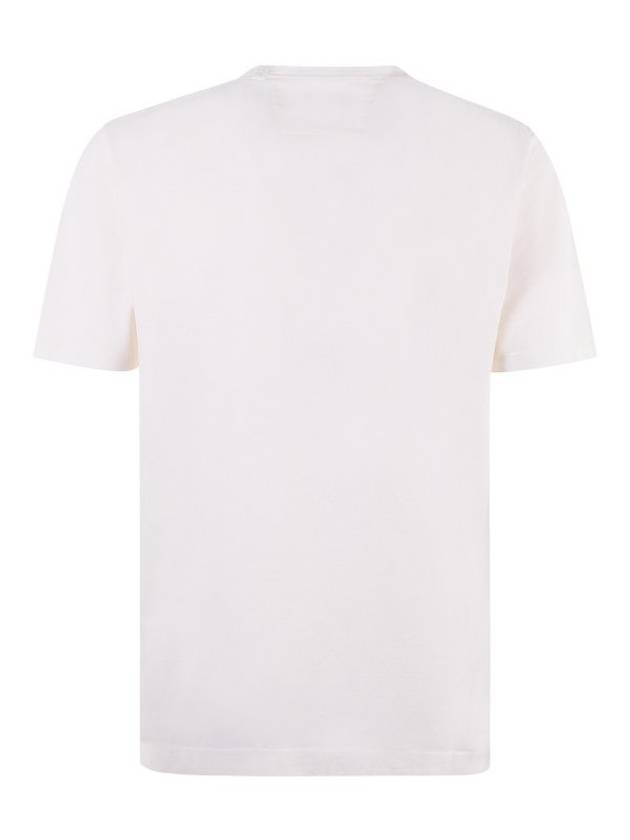 1020 Jersey British Sailor Short Sleeve T-Shirt White - CP COMPANY - BALAAN 3