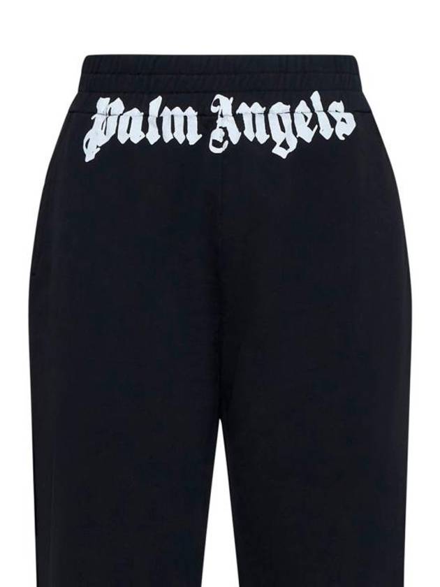 Classic Logo Track Pants Black - PALM ANGELS - BALAAN 4