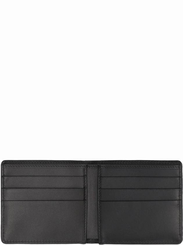 Logo Jacquard Fabric Half Wallet Grey - DOLCE&GABBANA - BALAAN 5