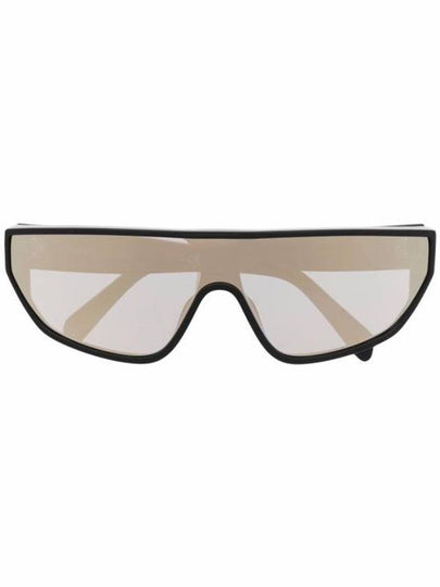 Eyewear Acetate Frame Mirror Lens Sunglasses Black - CELINE - BALAAN 2