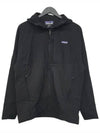 Nano Air Logo Patch Zipper Hooded Jacket Black - PATAGONIA - BALAAN 2