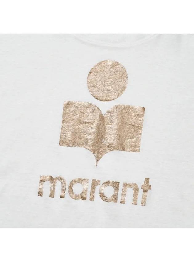 short sleeve t shirt TS0005FAA1N10E WHLG - ISABEL MARANT - BALAAN 4