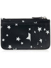 Stars And Moon Print Card Wallet Black - BALENCIAGA - BALAAN 4