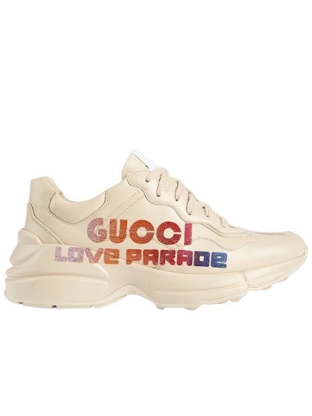 Love Parade Rhyton Low Top Sneakers Ivory - GUCCI - BALAAN 2