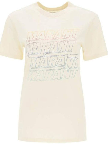 Women s Joelyn Logo T Shirt TS0147FA B1N09E 23EC - ISABEL MARANT - BALAAN 1