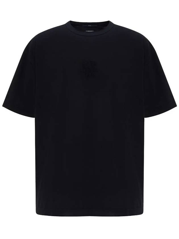 CP Company Short Sleeve T Shirt 17CMTS181A005697G995 Black - CP COMPANY - BALAAN 3