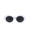 Roswell Original Glossy White Black Lens - HYBITION - BALAAN 1