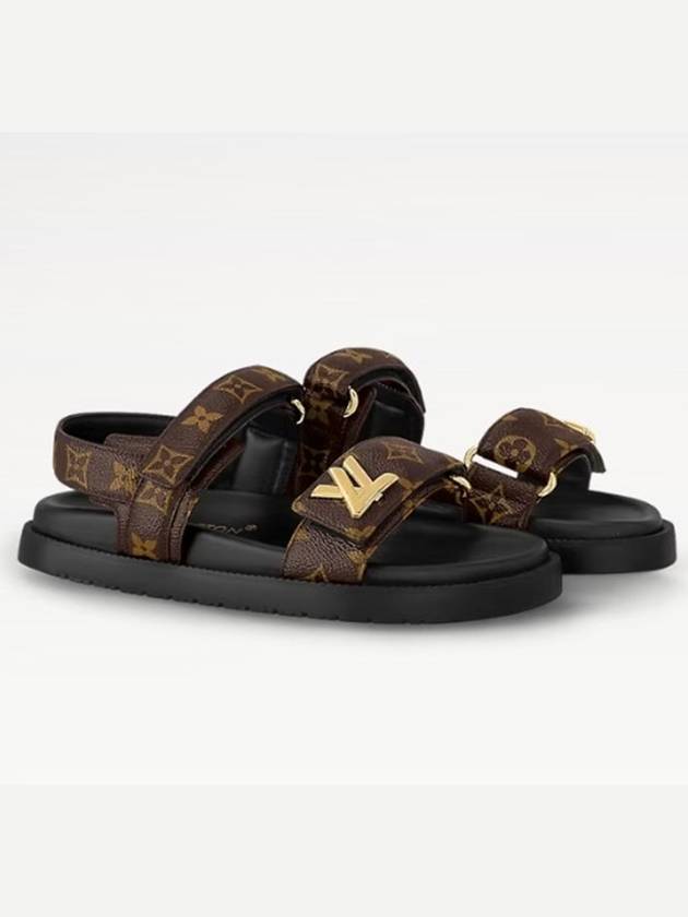 LV Sunset Flat Comfort Sandals Boutique 1ACL9C - LOUIS VUITTON - BALAAN 4