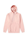 Swoosh Crew Neck Brushed Hoodie Pink - NIKE - BALAAN 1