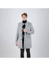 Single three button gray winter coat WHAN CO107 - IKALOOOK - BALAAN 3