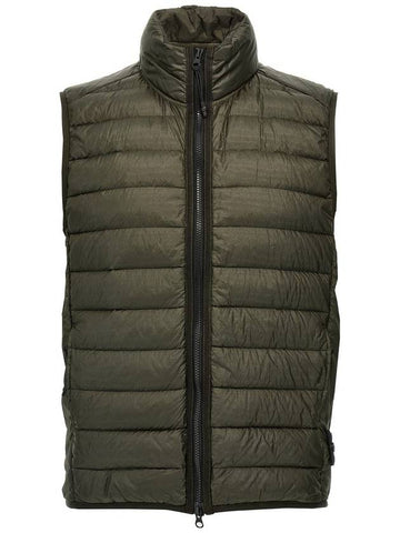 Stone Island 'Loom Woven Chambers Nylon Down-Tc' Vest - STONE ISLAND - BALAAN 1